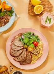 Chinese stewed beef, a common dish on the Chinese table