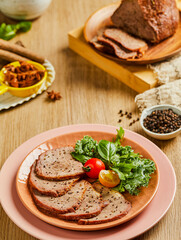 Chinese stewed beef, a common dish on the Chinese table