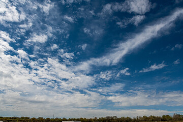 Himmel mit Wolken