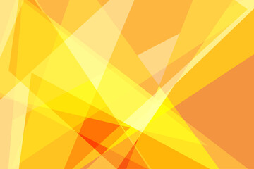 Orange Geometric Shape Pattern. Abstract Background. Technology Banner Wallpaper. Vector