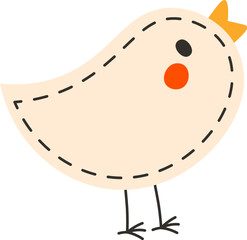 Patch Stitched Chick