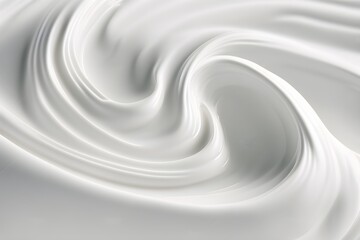 abstract white cream background, close up. Created with generative Ai technology.