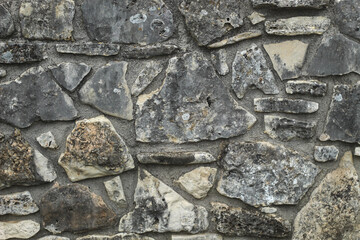 old stone wall for background texture