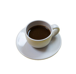 A cup of espresso coffee