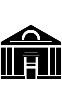 buildings icon vector symbol 
