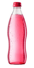 Pink lemonade plastic bootle. 