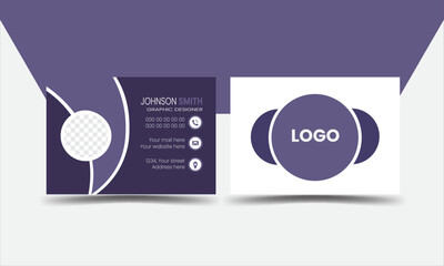 Double-sided Professional creative Modern business card design