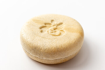 Monaka on a white background