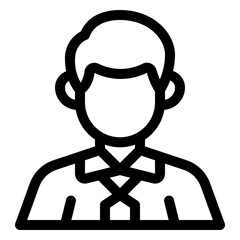 Teacher Line Icon