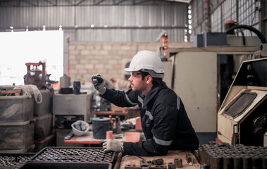 The robotic technician examine the quality and precision of workpieces, metal components. Inspecting the signal of wear, defects, damage, or faults. Monitoring and reporting results to supervisors.