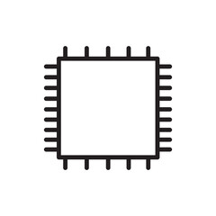 Machine Patch Sewing Outline Icon