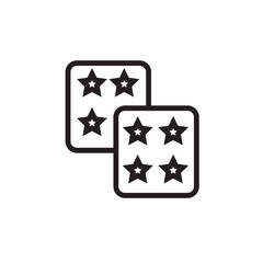 Tailor Star Fashion Outline Icon