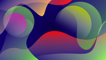 Abstract blue gradient background with modern graphic style