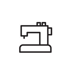 Machine Needle Sew Outline Icon