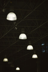 ceiling of the hotel