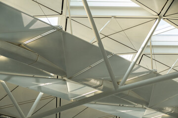 Ceiling roof of a modern building