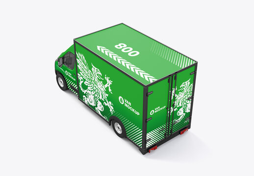 Box Truck Mockup