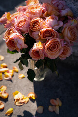 bunch of roses