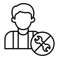 No Child Labor Icon
