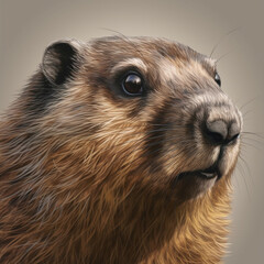 Preciosa imagen de vivos colores de tus compañeros mas fieles, los animales, disfruta de ella y de su tierna mirada