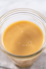 Chocolate pumpkin bundt cake with toffee glaze