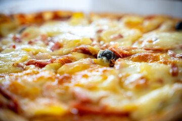 pizza tartiflette avec fromage