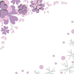 Closeup view of pink leaves for natural and freshness wallpaper concept.
