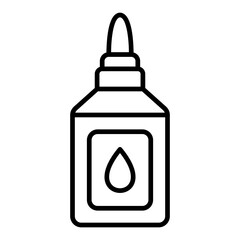 Liquid Glue Line Icon