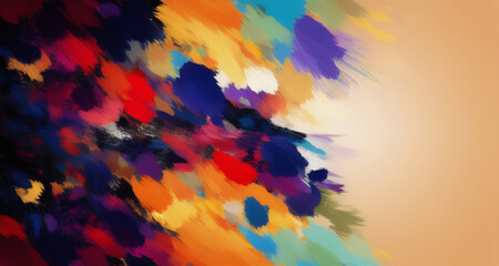 Colorful Painting Abstract Texture