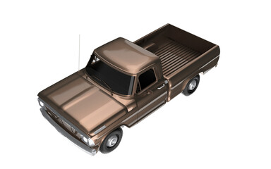 Obraz na płótnie Canvas brown truck | Classic pickup trucks, Pickup car