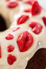 Red velvet bundt cake