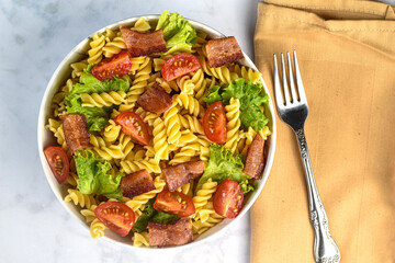 rotini blt pastas alad
