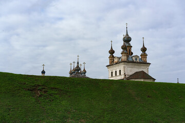 Mikhailo-Arkhangelsk Monastery in the city of Yuryev-Polsky, Russia.