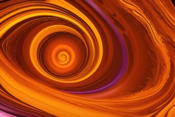 Abstract orange and yellow geometric background. Dynamic shapes composition. Cool background design for posters. Generative ai