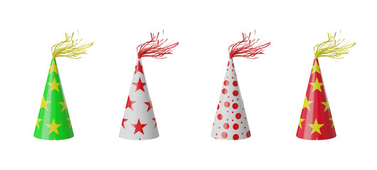 party hat 3D for party and happy new year