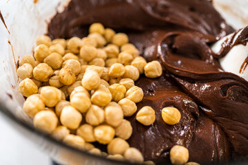 Chocolate hazelnut fudge
