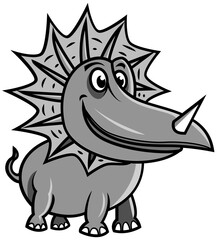 little cute dinosaur