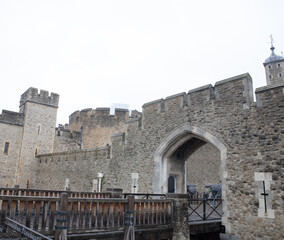 Obraz premium The beautiful Tower castle in London