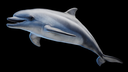 3d illustration of a dolphin