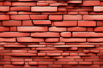 Obraz premium red brick wall, clean, seamless, background for content