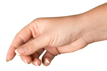 Empty Hand Reaching , Holding Something