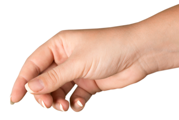 Empty Hand Reaching , Holding Something