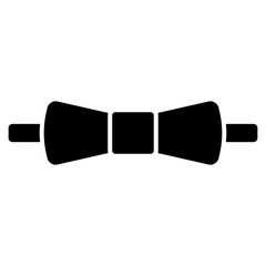 bow tie icon vector logo template