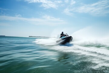  jet ski for the day , generative artificial intelligence