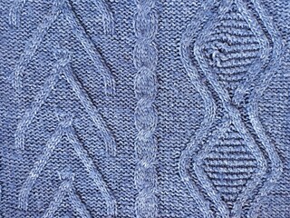 knitted wool texture