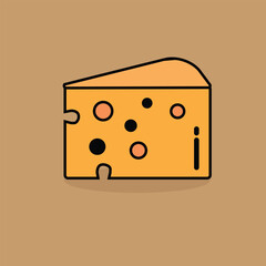 cheese icon illustration
