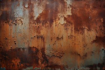 Fundo de metal ouro grunge. Textura de metal enferrujada. Fundo metálico enferrujado. Textura metálica dourada riscada do grunge