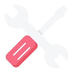 Reparing Tools Flat Icon