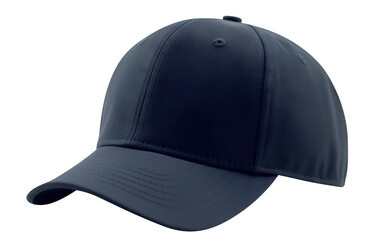 Dark blue baseball cap cut out