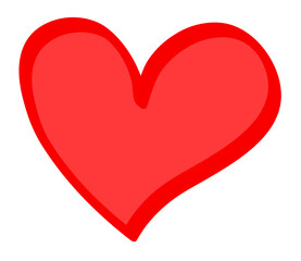 Red heart illustration